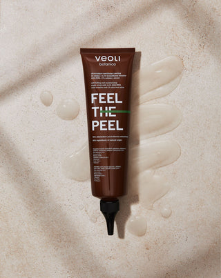 Peeling do skalpu Feel the peel z kompleksem kwasów AHA/BHA i sokiem z aloesu Veoli Botanica_3