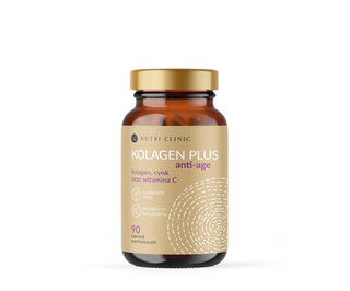 Collagène plus gélules anti-âge avec collagène, zinc et vitamine C Nutri Clinic 90 gélules