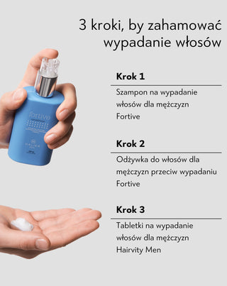 Conditionneur anti-chute Fortive Halier à la kératine pour hommes 150 ml