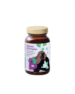 Complexe de vitamines B sans gluten et sans lactose Health Labs Care 60 gélules