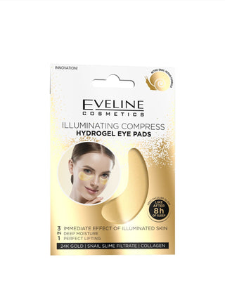 Patchs éclaircissants pour les yeux à l'hydrogel d'Eveline