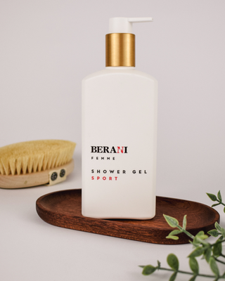 Gel douche sport naturel pour nettoyer la peau après une séance d'entraînement intense Berani Femme - 2