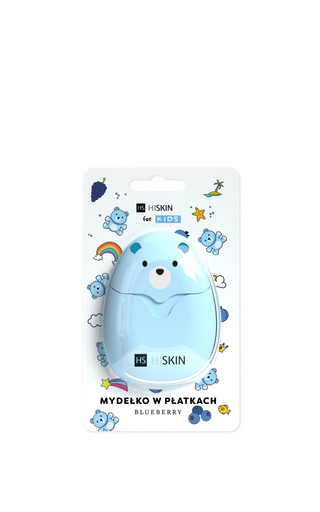 Mydełko w płatkach dla dzieci niebieskie Blueberry HiSkin for Kids 50 sztuk - 1