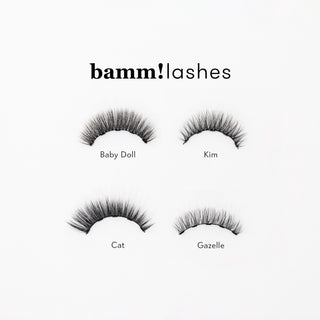 Magnetyczne sztuczne rzęsy wielokrotnego użytku Magnetic Gazelle Eye Bamm!Lashes - 5