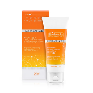 Masque éclaircissant et revitalisant à la vitamine C stable Supremelab Energy Boost Bielenda - 1