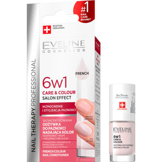 Conditionneur concentré pour vernis à ongles 6in1, French Eveline - 1