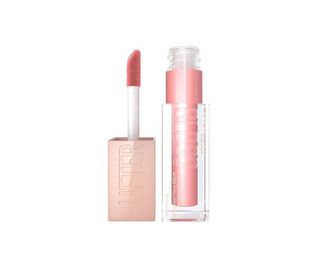 Błyszczyk do ust z kwasem hialuronowym i witaminą E Lifter Gloss 006 Reef Maybelline - 2