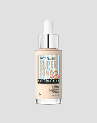 Długotrwały podkład rozświetlający z witaminą C Super Stay Skin Tint 03 Maybelline - 1