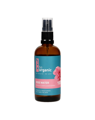 Hydrolat de rose à l'action rafraîchissante et hydratante pour tous les types de peau Be Organic - 1