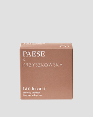 Kremowy bronzer w chłodnym odcieniu Tan kissed 01 Paese - 4