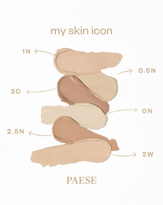 Podkład do twarzy matujący 1N ecru My Skin Icon Paese - 3