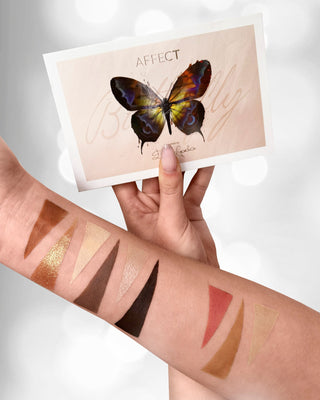 Paleta do makijażu Butterfly Makeup róże i bronzery Affect Professional Cosmetics - 2