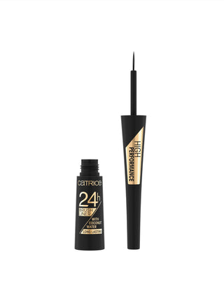 Eyeliner 24h Brush Liner w kolorze Ultra Black 010 Catrice - 2