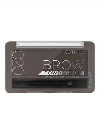 Wodoodporny zestaw do brwi w pudrze Brow Powder Set  020 Catrice - 1