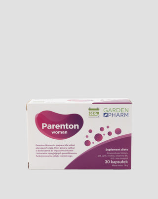 Parenton Woman suplement diety dla kobiet planujących ciążę GardenPharm 30 kapsułek - 1